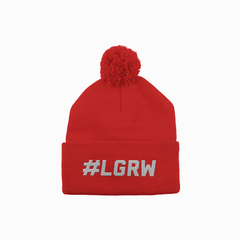 #LGRW Pom-Pom Beanie - RED