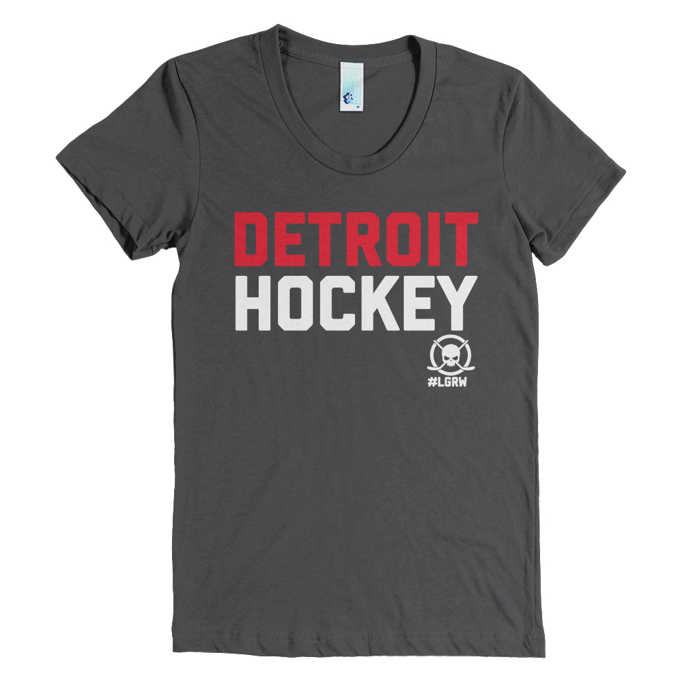 Womens Detroit Hockey T-shirt