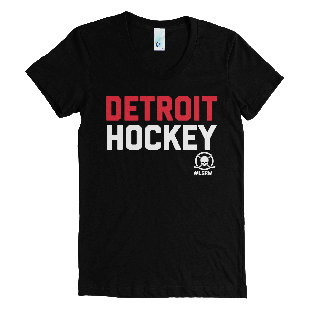 Womens Detroit Hockey T-shirt