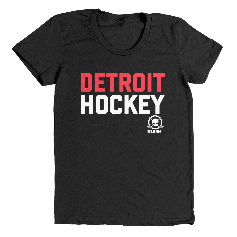 Womens Detroit Hockey T-shirt