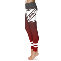 LGRW Custom Leggings - Grey Shield