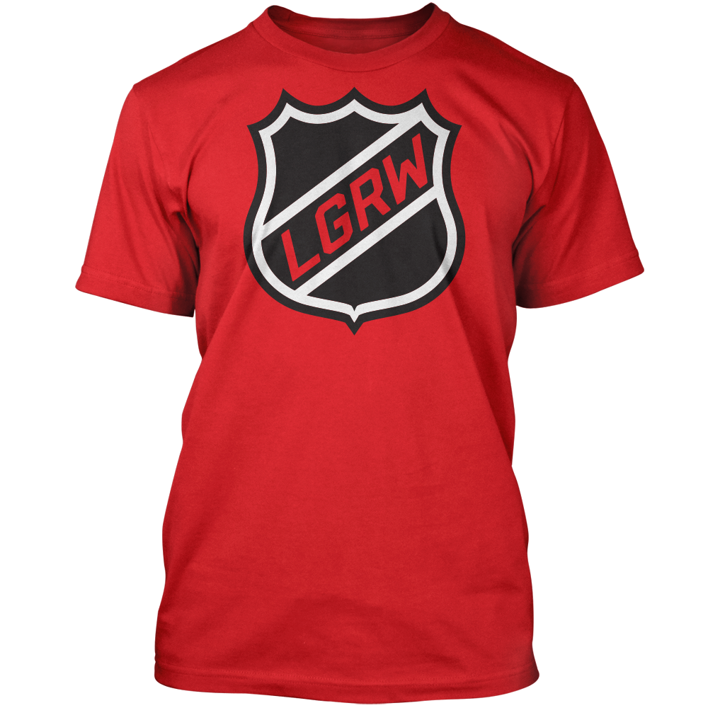 Red 2025 logo shirt