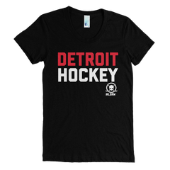 Womens Detroit Hockey T-shirt