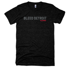 Mens "Bleed Detroit" Tri-Blend T-shirt